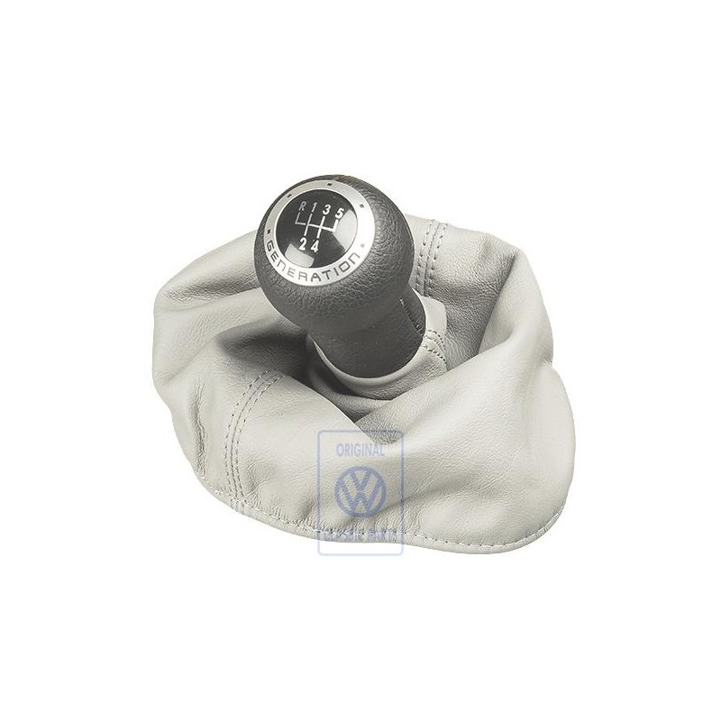 VW Original Schalthebelknopf Mit Schalt Hebelverkleidung - 1E0711118C LQW