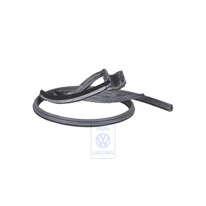 VW Original Dichtung Für Tür- Und Seitenscheibe Satinschwarz - 1E0847330 B41