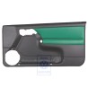 VW Original Türverkleidung (Leder/Kunstleder) Schwarz/Grün - 1E0867012APLPS