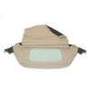 VW Original Verdeckbezug Kunstleder Mit Heckscheibe Hellbeige - 1E0871035G 09E