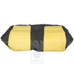 VW Original Sitzbezug (Leder/Kunstleder) Gelb/Schwarz - 1E0885405K EAF