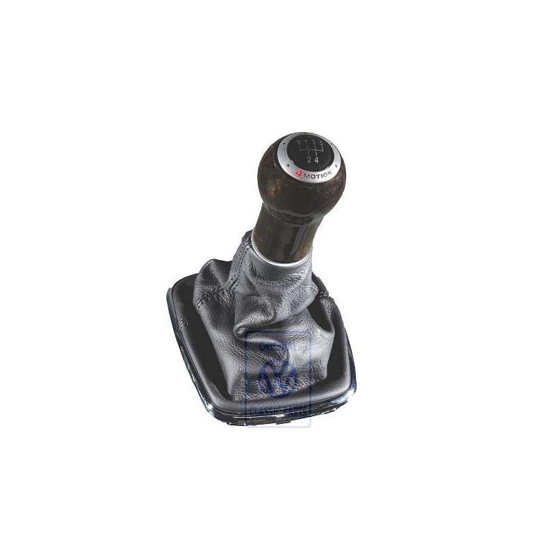 VW Original Schalthebelknopf Holz Mit Schalthebelverkleidung - 1J0711113BNMBK