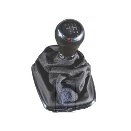 VW Original Schalthebelknopf Holz/Leder - 1J0711113EGQUM