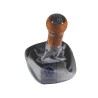 VW Original Schalthebelknopf Holz/Leder - 1J0711113EHQUP