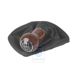 VW Original Schalthebelknopf Holz Mit Schalthebelverkleidung - 1J0711113S FXZ