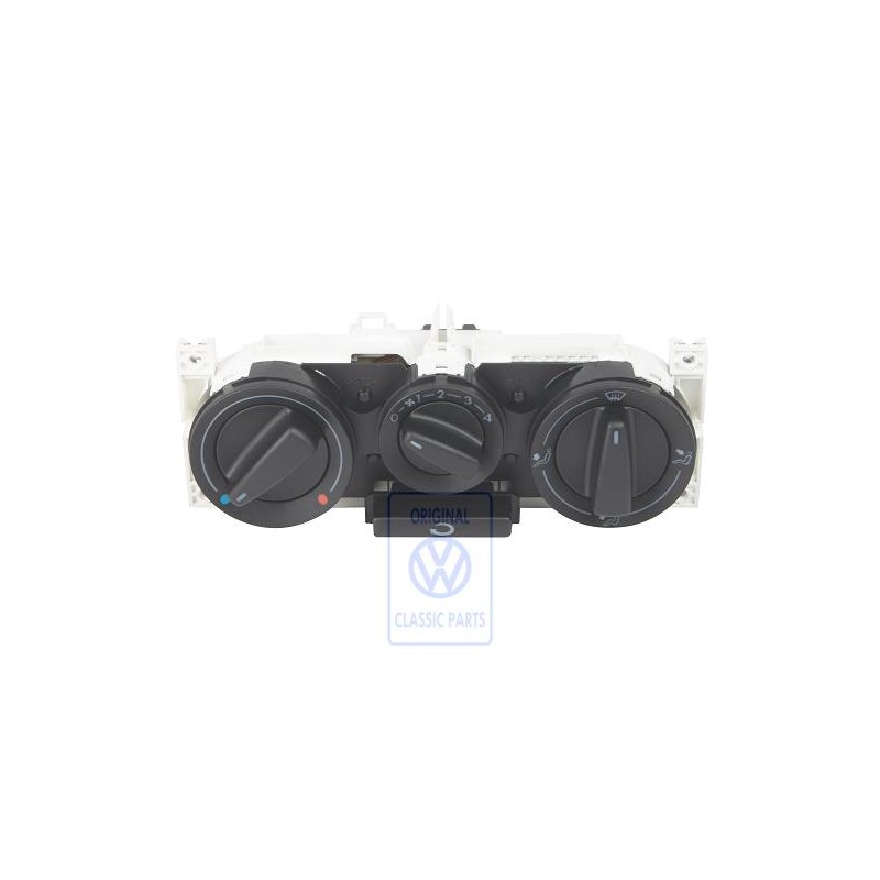 VW Original Frischluft- Und Heizungs- Regulierung Satinschwarz - 1J0819045E 01C