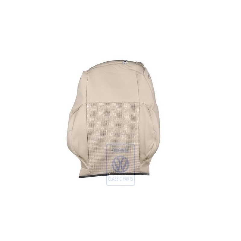 VW Original Lehnenbezug Stoff Mit Lehnentasche Hellbeige - 1J0881805QMLJH