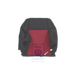 VW Original Lehnenbezug Stoff Mit Heiz- Element Rot/Schwarz - 1J0882805CLLBY
