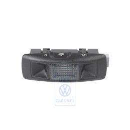 VW Original Leseleuchte Mit Ultraschall- Sensor Satinschwarz - 1J0951172F B41