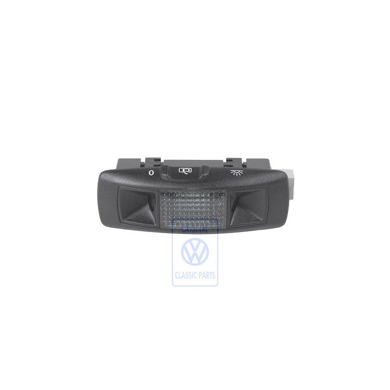 VW Original Leseleuchte Mit Ultraschall- Sensor Satinschwarz - 1J0951172F B41
