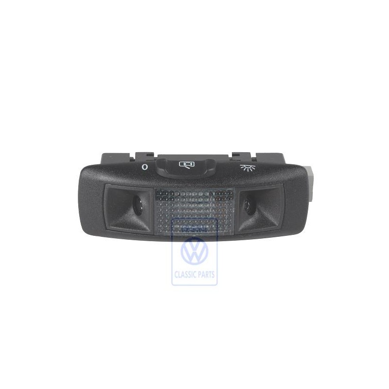 VW Original Leseleuchte Mit Ultraschall- Sensor Satinschwarz - 1J0951172G B41