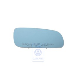 VW Original Spiegelglas (Konvex) Beheiz- Bar Mit Trägerplatte - 1J1857522J
