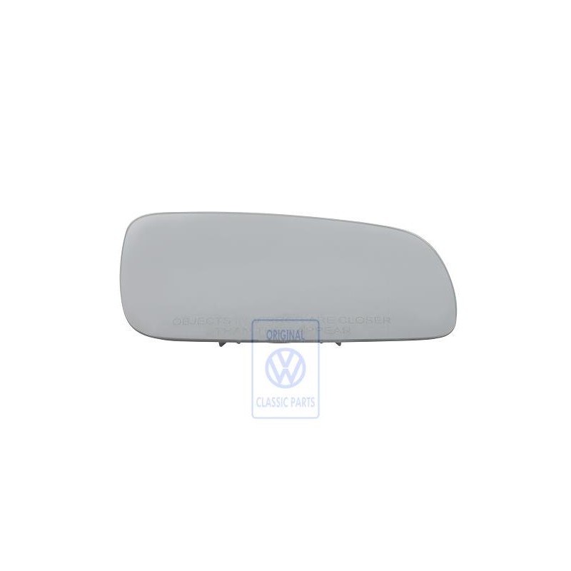 VW Original Spiegelglas (Konvex) Mit Trägerplatte - 1J1857522K