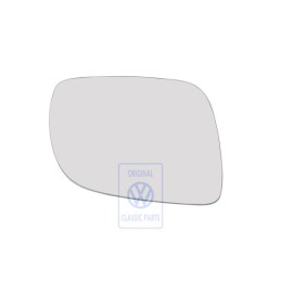 VW Original Spiegelglas Konvex Beheiz- Bar Mit Trägerplatte - 1J1857522Q