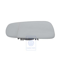 VW Original Spiegelglas (Asphärisch- Weitwinkel) Mit Trägerplatte - 1J2857522
