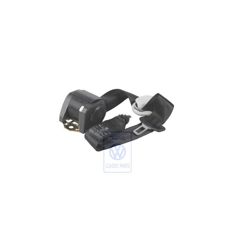 VW Original Dreipunkt-Sicherheitsgurt Mit Automatik Schwarz - 1J5857805C HCP
