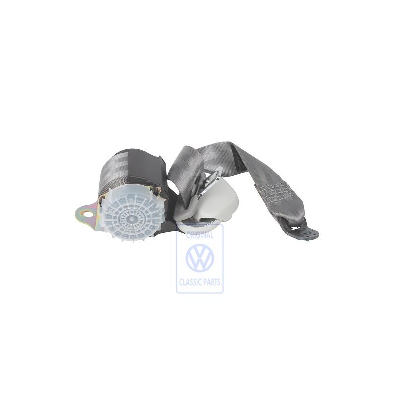 VW Original Dreipunkt-Sicherheitsgurt Mit Automatik Flanellgrau - 1J6857805G HCQ