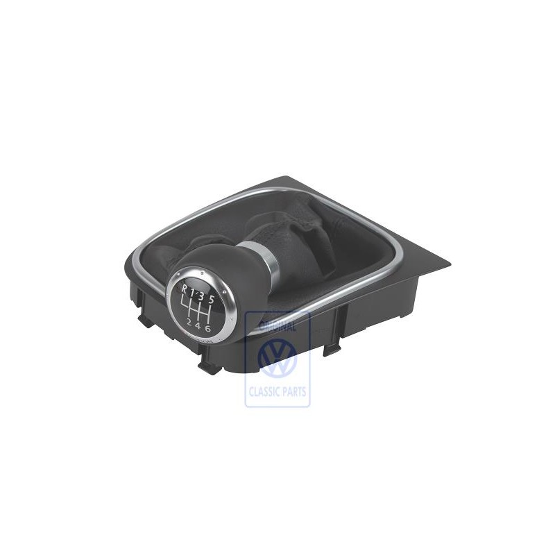 VW Original Schalthebelknopf Mit Schalt Hebelverkleidung - 1K0711113CHUZD