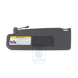 VW Original Sonnenblende Mit Spiegel Und Abdeckung Anthrazit - 1K0857551T 4AN
