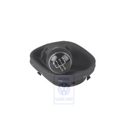 VW Original Schalthebelknopf Mit Schalt Hebelverkleidung - 1T0711113ABUTK