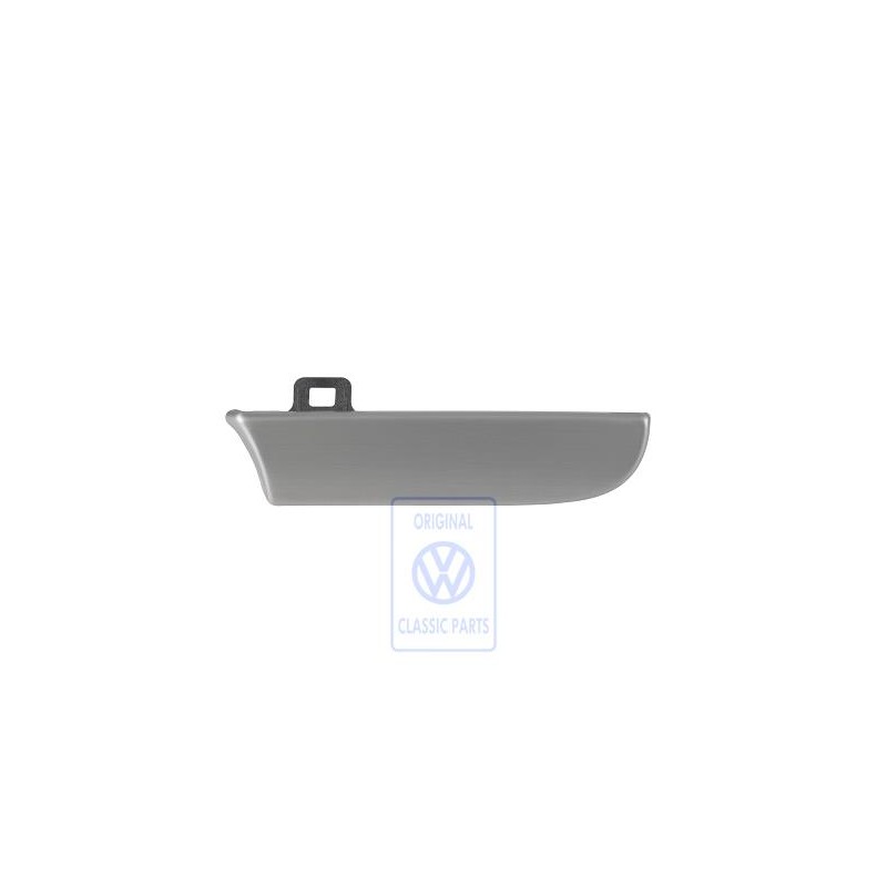 VW Original Zierleiste Für Schalttafel Aluminium-Gebürstet - 1T1858418C 6V6