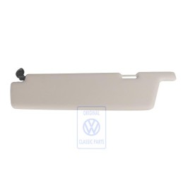 VW Original Sonnenblende Mit Beleuchtetem Spiegel Beigegrau - 254857551 1UH