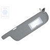 VW Original Sonnenblende Mit Beleuchtetem Spiegel Hellgrau - 255857552B 3BX