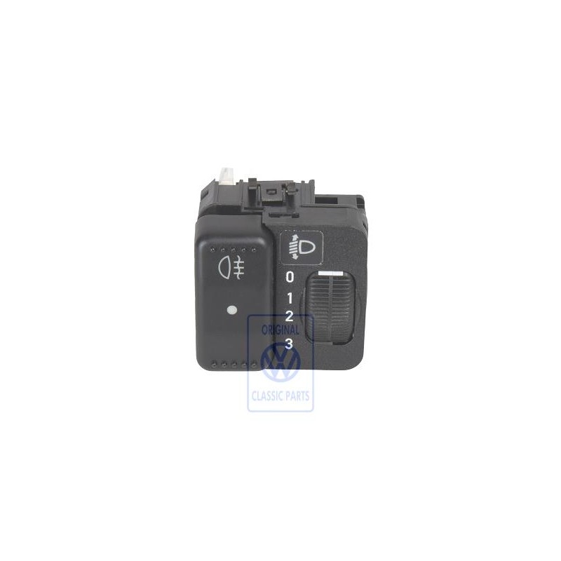 VW Original Schalter Für Nebelschluss Leuchte Und Leuchtweiten - 2D0959561G 01C