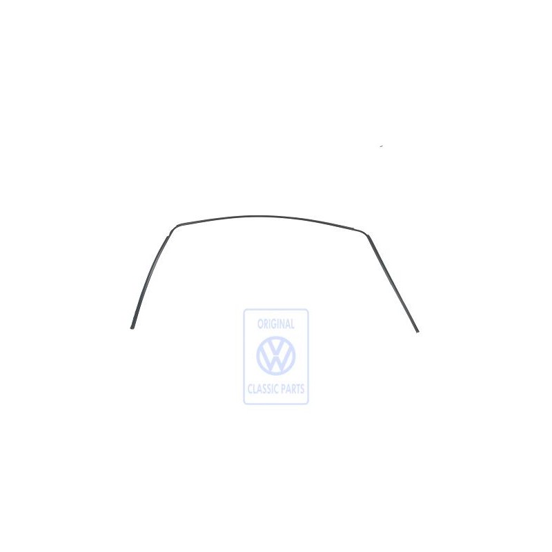 VW Original Zierleiste Für Heck- Scheibe Satinschwarz - 357853341 01C