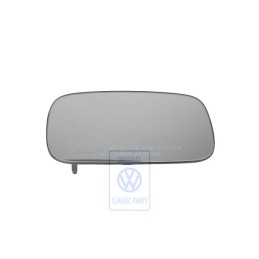 VW Original Spiegelglas (Konvex) Mit Trägerplatte - 357857522C
