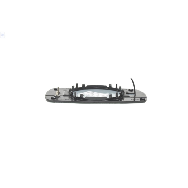 VW Original Spiegelglas (Konvex) Mit Trägerplatte - 358857521A