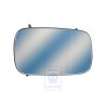 VW Original Spiegelglas (Asphärisch- Weitwinkel) Mit Trägerplatte - 358857522A