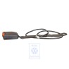 VW Original Gurtschloss Mit Warn- Kontakt Satinschwarz - 3A0857756B 01C