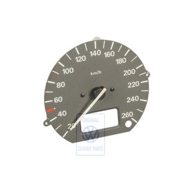 VW Original Geschwindigkeitsmesser Mit Ausschnitt - 3A0957031B