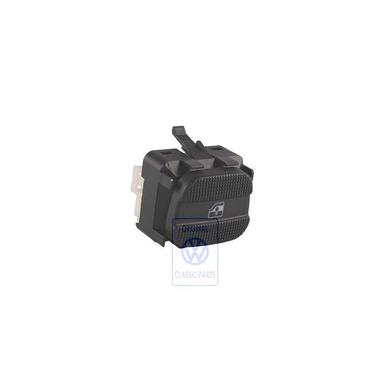 VW Original Schalter Für Elektrischen Fensterheber Satinschwarz - 3A0959855B 01C