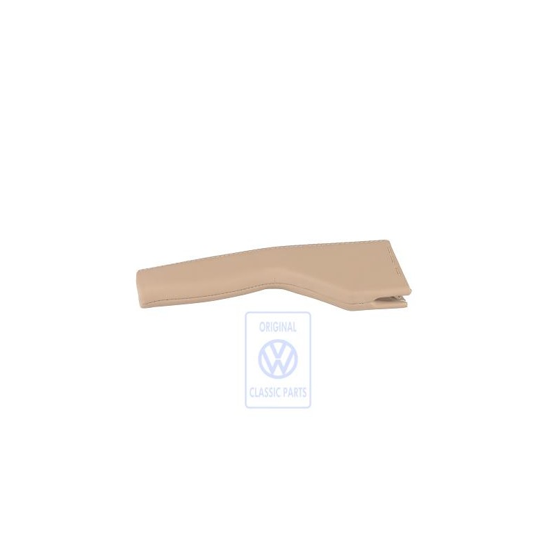 VW Original Handbremshebelgriff Mit Verkleidung Leder Purebeige - 3B0711461G 7C7