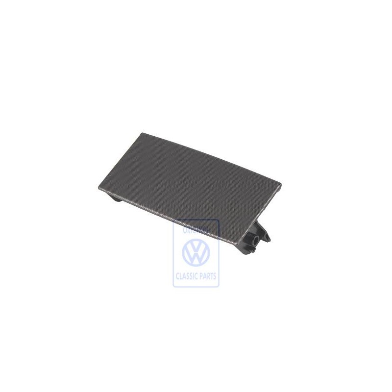 VW Original Deckel Für Ascher Schwarz/Braun-Netzoptik - 3B0857352H 2ZS