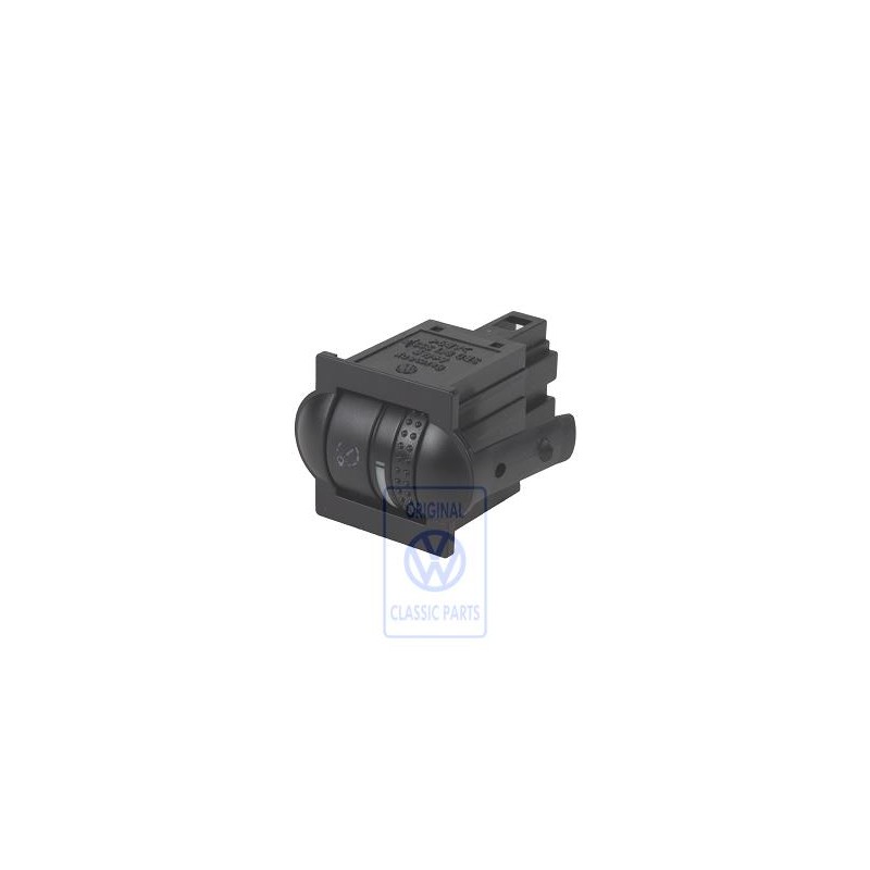 VW Original Regler Für Instrumentenbe- Leuchtung Satinschwarz - 3B0941333B 01C
