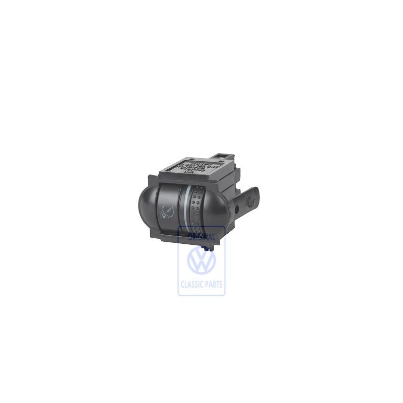 VW Original Regler Für Instrumentenbe- Leuchtung Satinschwarz - 3B0941333D 01C