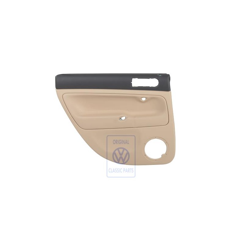 VW Original Türverkleidung Leder/Kunstleder Platin/Sonnenbeige - 3B5867211BMLGV