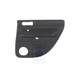 VW Original Türverkleidung (Leder/Kunstleder) Schwarz/Schwarz - 3B5867212BMLLL