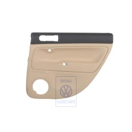 VW Original Türverkleidung Leder/Kunstleder Platin/Sonnenbeige - 3B9867212BMLGV