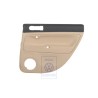 VW Original Türverkleidung Leder/Kunstleder Platin/Sonnenbeige - 3B9867212BMLGV