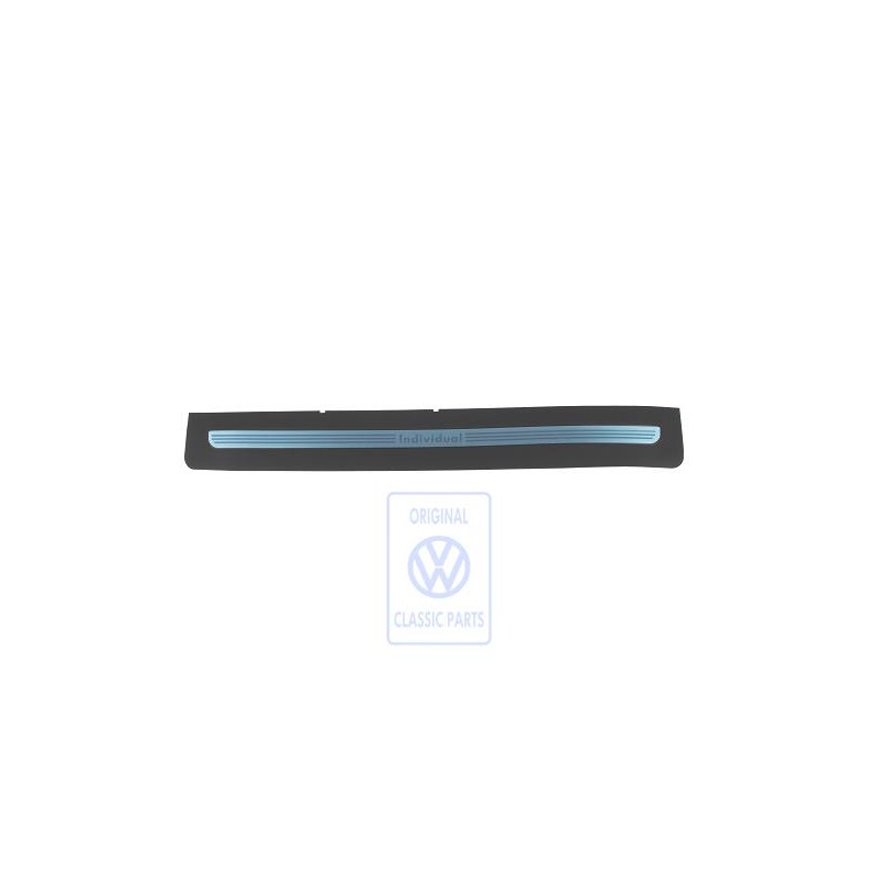 VW Original Trittschutzfolie Mit Schriftzug Schwarz/Chrom - 3C0853804B N88