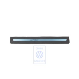 VW Original Trittschutzfolie Mit Schriftzug Schwarz/Chrom - 3C0853804D N88