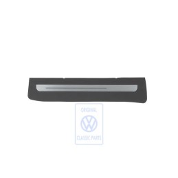 VW Original Trittschutzfolie Mit Schriftzug Schwarz/Chrom - 3C0853805D N88