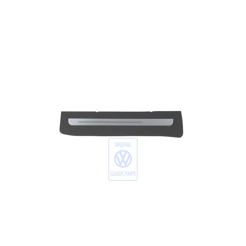 VW Original Trittschutzfolie Mit Schriftzug Schwarz/Chrom - 3C0853805D N88