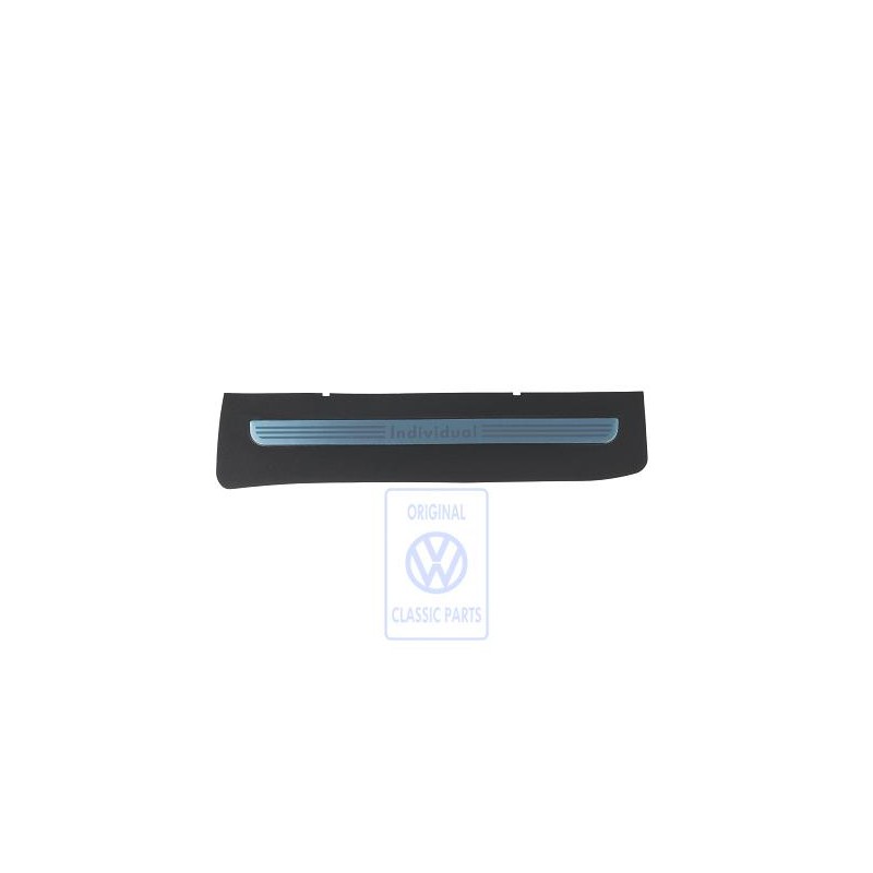 VW Original Trittschutzfolie Mit Schriftzug Schwarz/Chrom - 3C0853806B N88