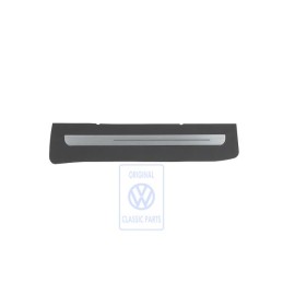 VW Original Trittschutzfolie Mit Schriftzug Schwarz/Chrom - 3C0853806D N88