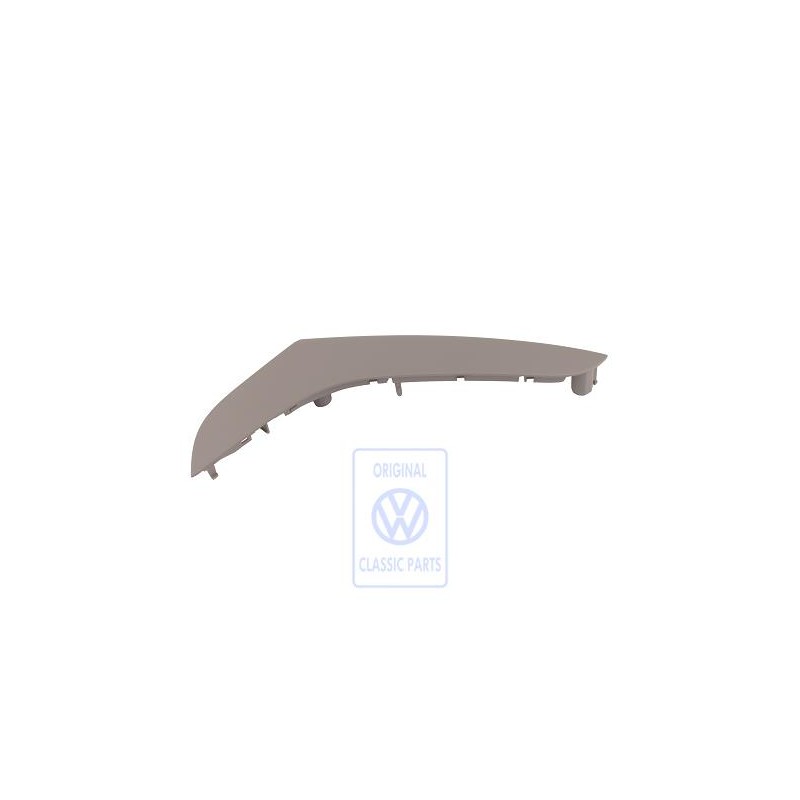 VW Original Griffschale-Oberteil Latte Macchiato(Braun) - 3C4867372A 23T